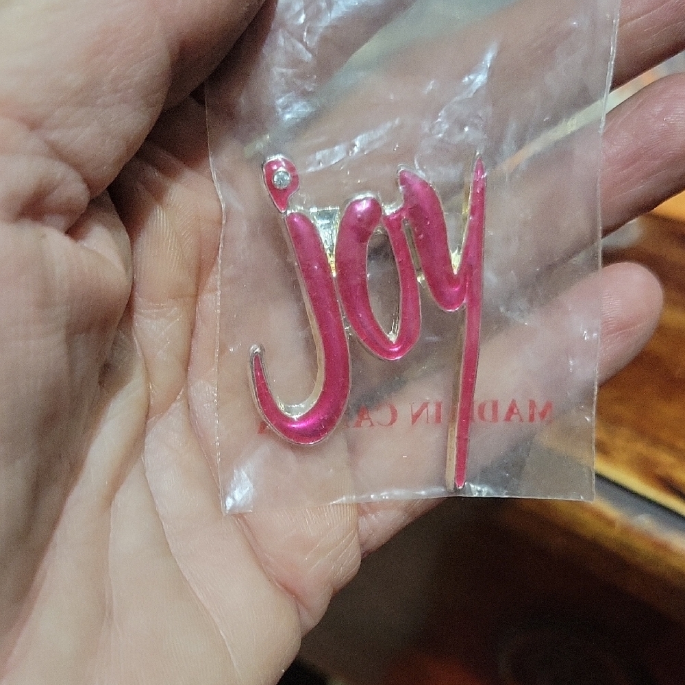 Pink Joy Brooch